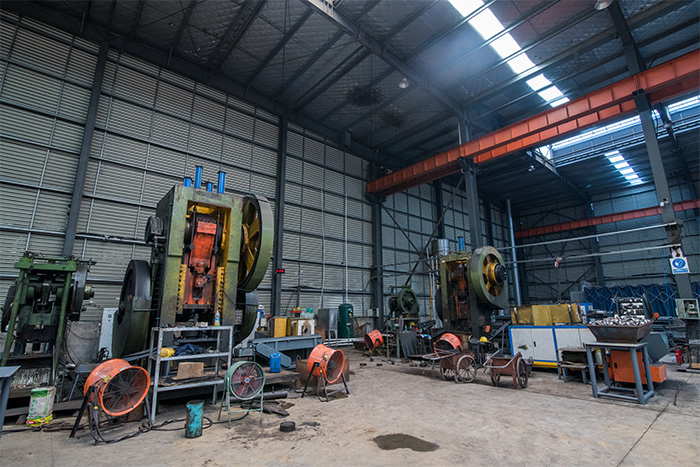 峨眉山网架配件-锥头加工车间